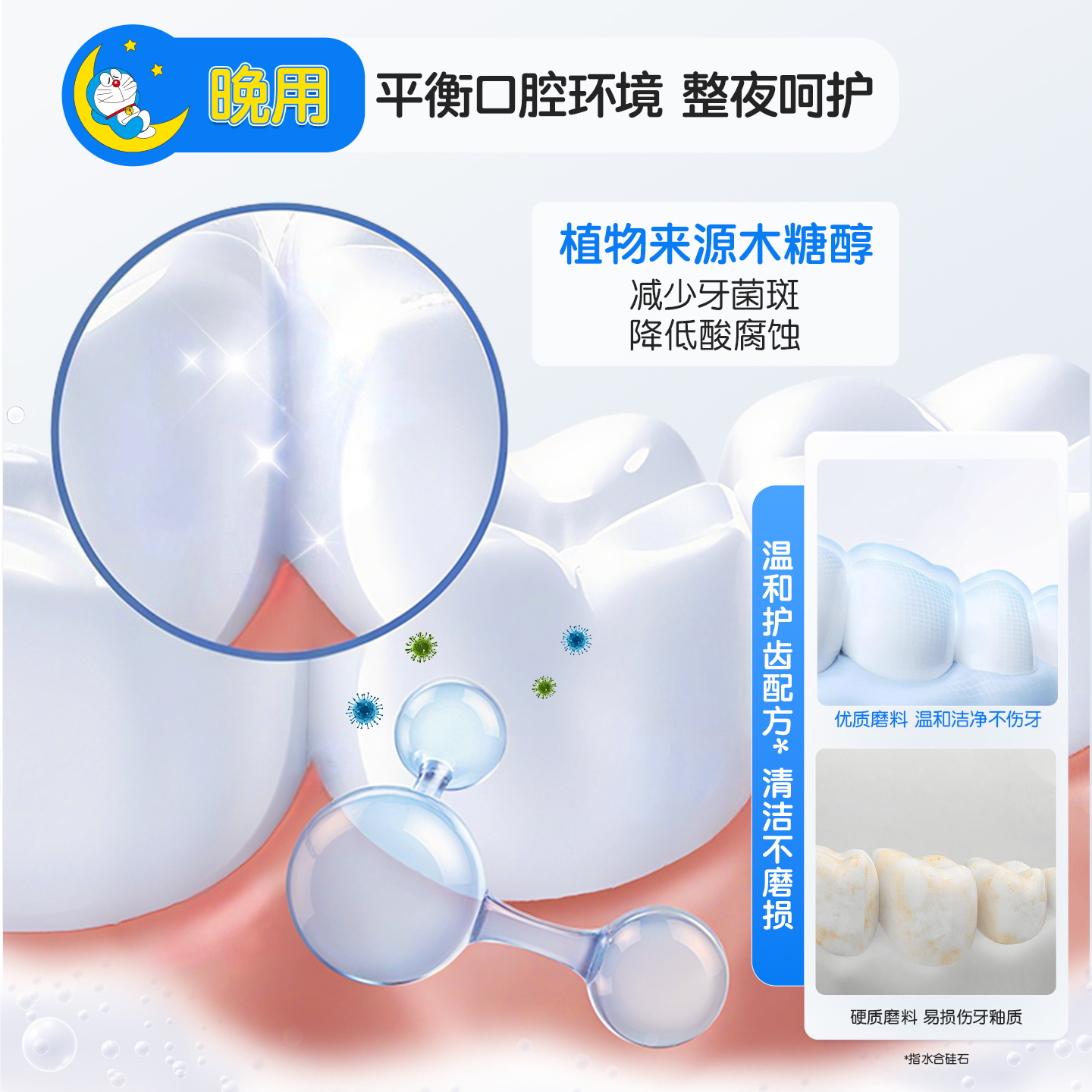 【新品上市】哆啦A梦联名舒客宝贝儿童牙膏