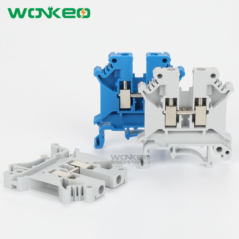 UK5N接线端子威客4mm平方电压导轨式快速连接纯铜阻燃型100片一盒,淘宝优惠券,粉丝福利购,淘宝优惠卷