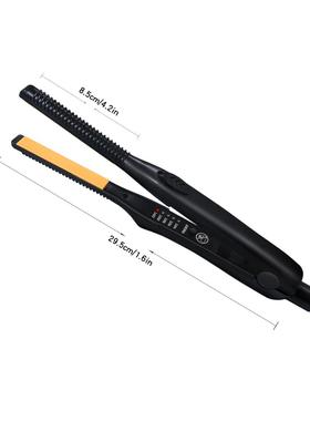 Professional Hair Straightener Men	s Hair Curls 2 In 1 Fl