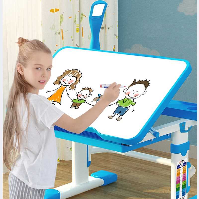 Transformer Children Study Desk for Child with Tilt Desktop - 图0