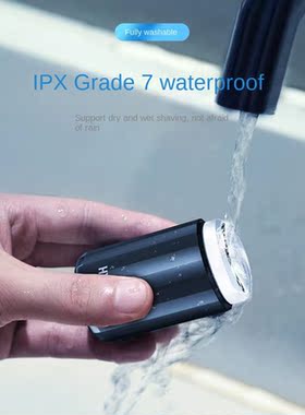 Mini Electric Shaver Men's Portable Electric Razor Washa