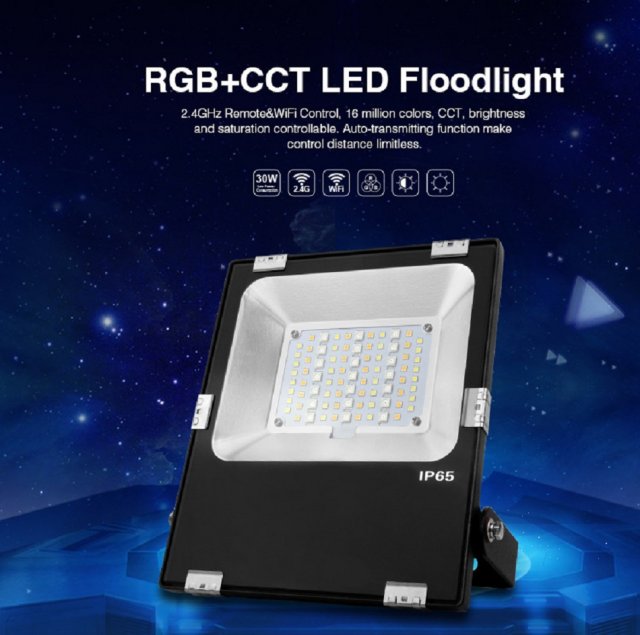 FUTT03 30W RGB+CCT AC86-265V MiBoxer Smart LED Floodlight Wa-图3