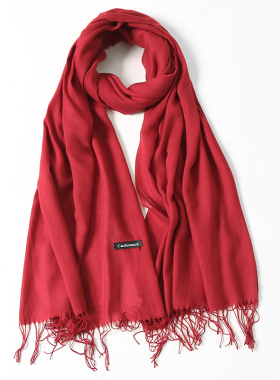 2019 New Luxury Brand Women Cashmere Solid Beach Scarf Sprin