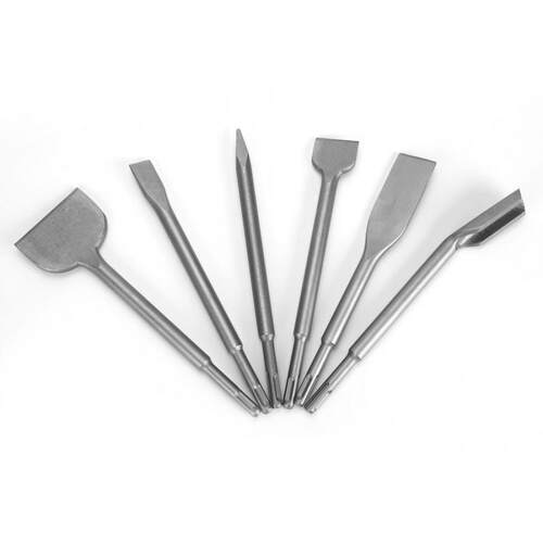 Useful hand Tool set 6pcs Hammer SDS Plus Drill Chisel Set - 图1
