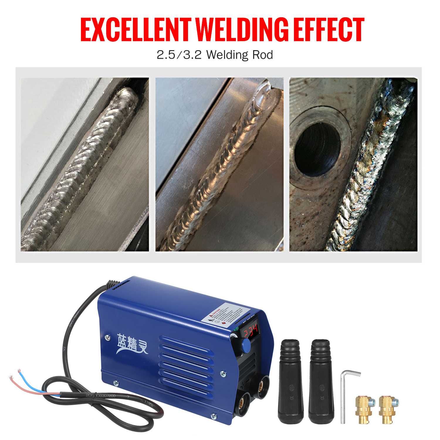 250A Electric Welder Digital Inverter IGBT Stick 220V ARC E-图2