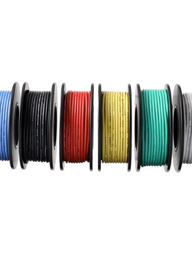 26/24/22/18 awg ( 6 colors Mix Stranded Wire Kit ) Hook-up E