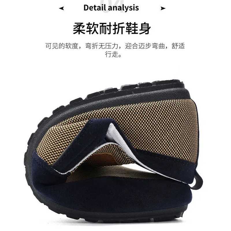 2022 Men Loafers Shoes driving Fashion Boat Footwear Man Bra-图2