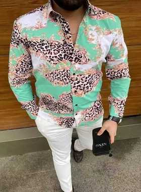 2021 Hot Sale European American Men's Clothing Casual Fa