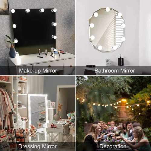 14 Detachable Bulbs LED Professional Makeup Mirror Light USB - 图2