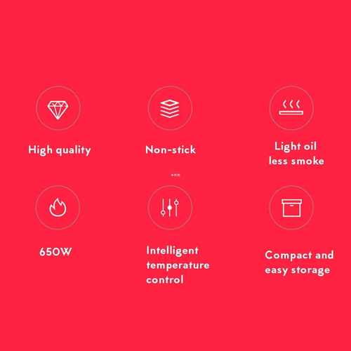 Maruko Baking Machine Household Electric Takoyaki Maker Octo - 图3