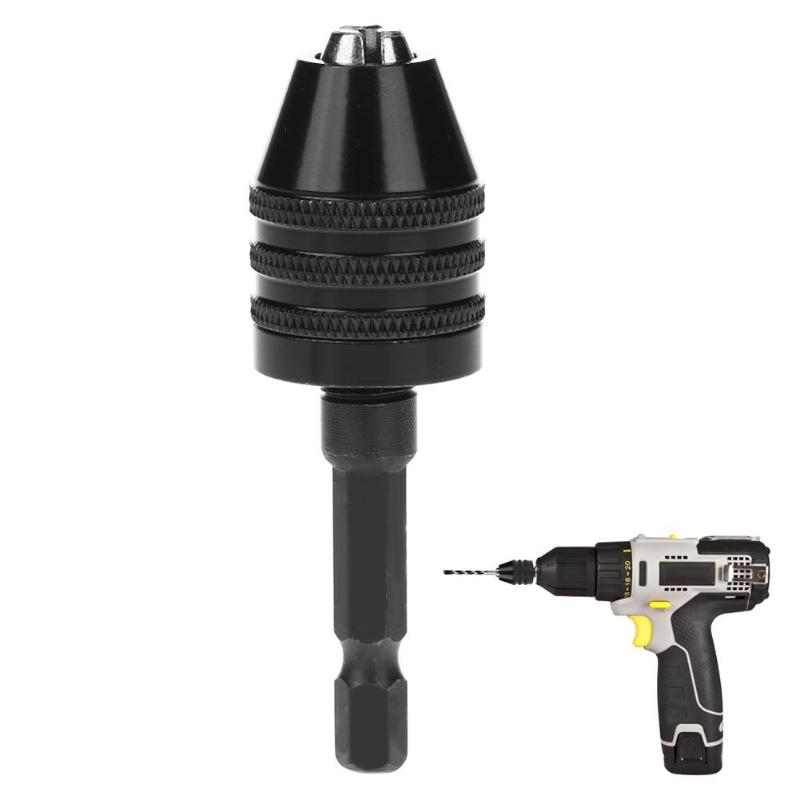 Driver Adaptor Hex Shank Twist Drill Bit Chuck 0.5-8mm Chan - 图0