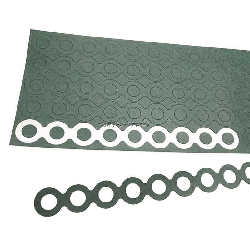 10 PCS 9x 18650 Li-ion Battery Insulation Gasket Barley Pape - 图2