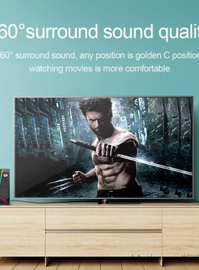 aux 3.5mm stereo surround music smart RGB speakers sound sou