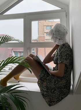 New Lace Hat for Women Soft Lace Flower Wide Brim Sun Hats S