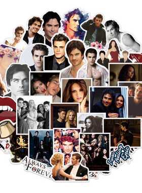 10/50Pcs Fantasy TV Series The Vampire Diaries Stickers fo