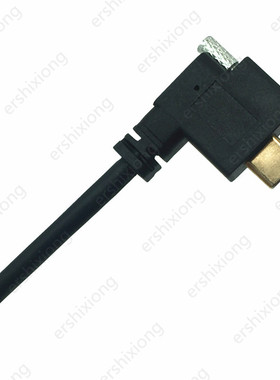Gold USB 3.1 Cable Type C Male to Female 90 Degree Right An