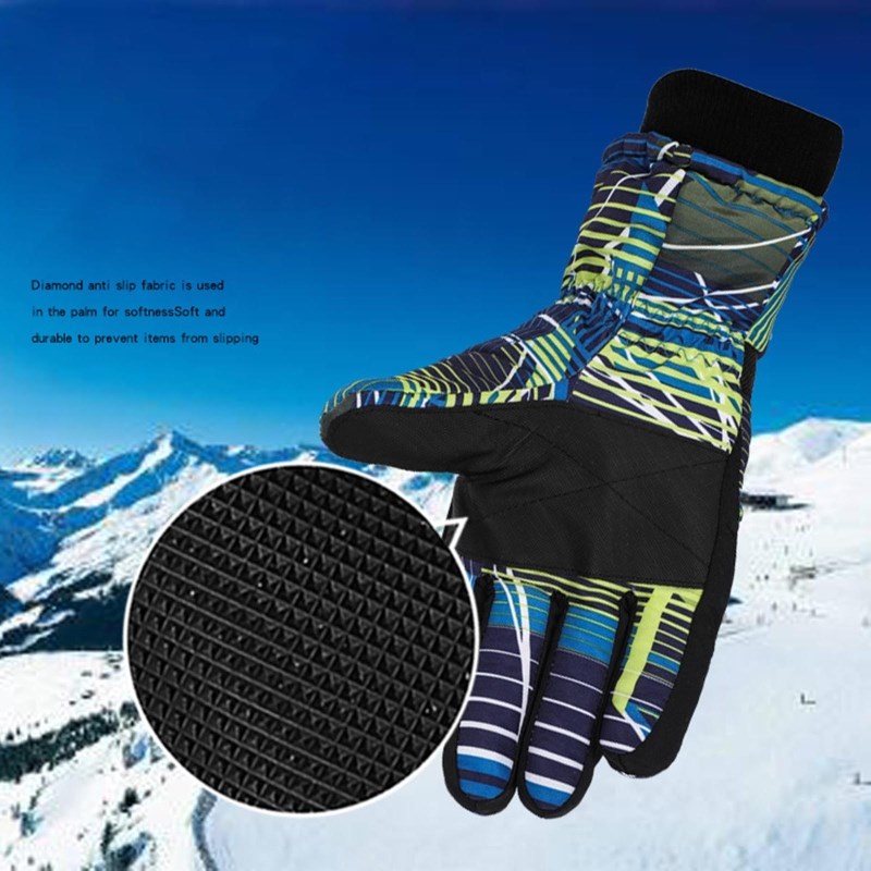 Children Winter Warm Ski Gloves Kids Mountain Snowboard - 图2