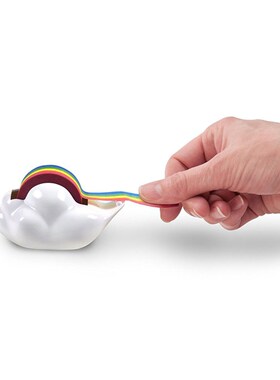 Hot Sale Cloud Rainbow Tape Dispenser Adhesive Tape Plastic