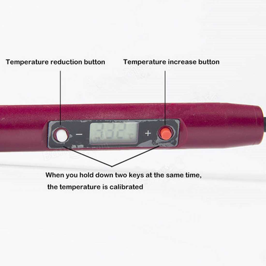 Mini Station 80W AC220V Iron LCD Iron-图3