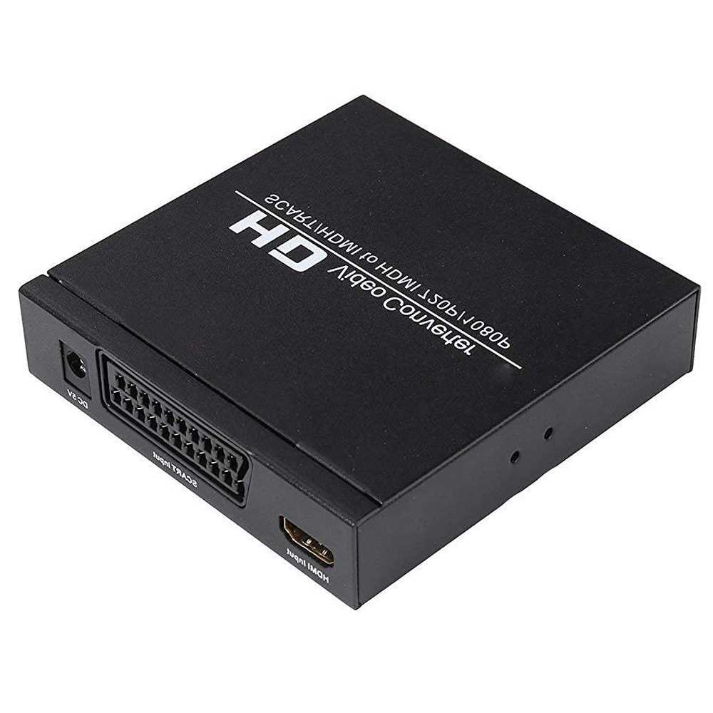 Top Deals PAL / NTSC SCART and HDMI to HDMI Video Converter - 图3