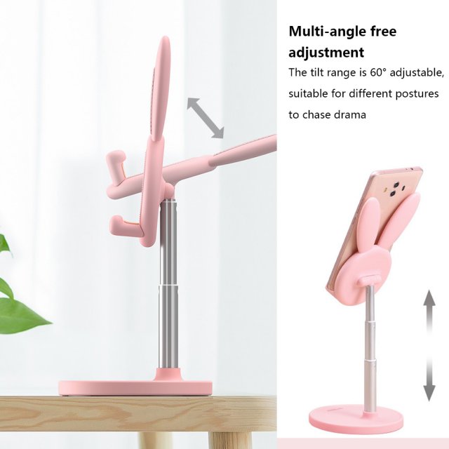 Mini mobile phone accessories phone holder stand desktop met - 图2