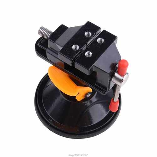 60 Degree Fixed Frame Sucker Clamp Adjustable Table Vise Ro-图2