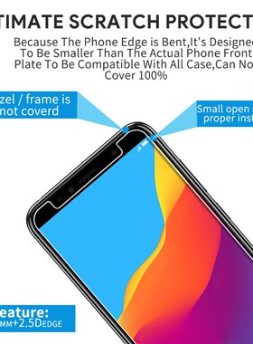Safety Glass Film for Huawei Honor 7A Pro Clear Protective T