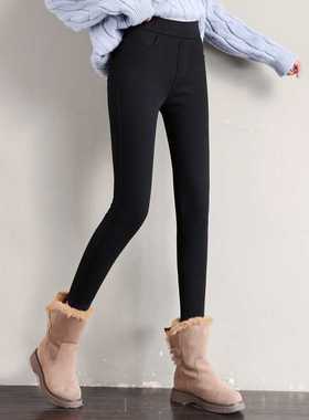 Winter Warm Leggings Women	s Velvet Thick Slim Trouse