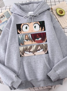 My Hero Academia Hoodies Men's Casual oversized Sweatshirts