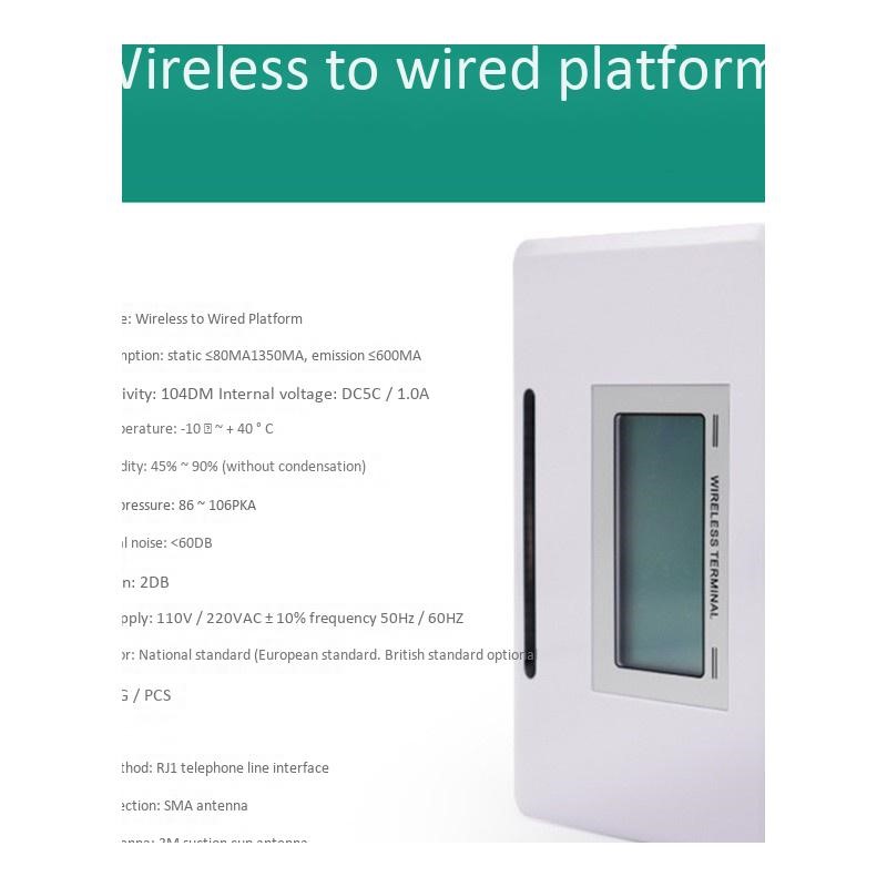 GSM 850/900/1800/1900MHZ Fixed Wireless Terminal with LCD Di - 图3