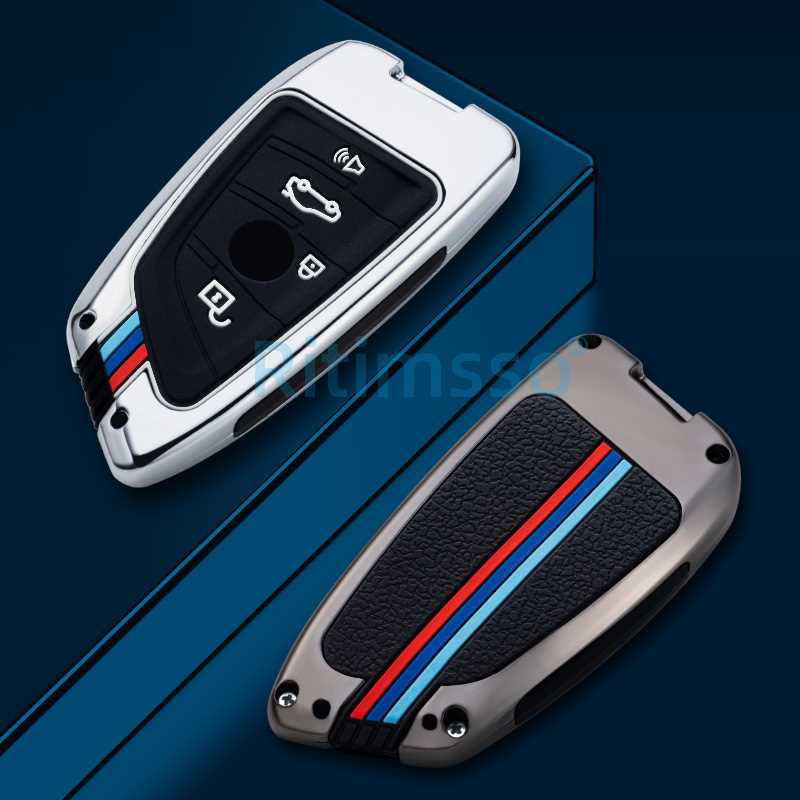 Zinc Alloy Car Key Case Cover Shell Protector for BMW X1 X3 - 图1