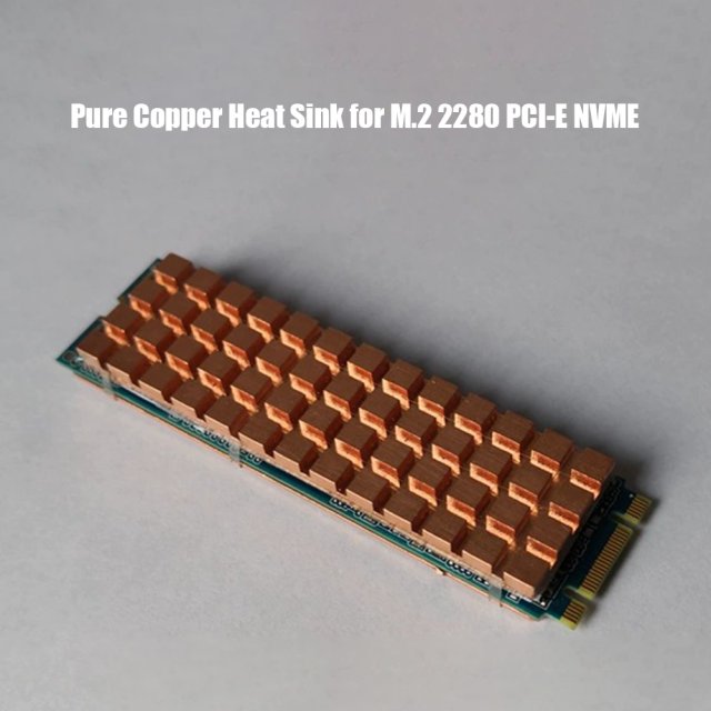 PC Notebook SSD Heat Sink for M.2 2280 PCI-E NVME with Therm - 图2