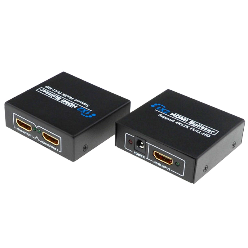 HDMI Spliter 2 Port 1.3Hdmi Splitter 3D 1x2 HDMI Switch+ DC-图3
