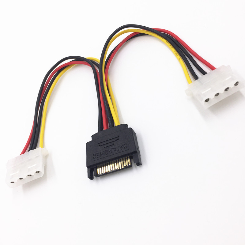 SATA Revolution To IDE Power Cord SATA15pin Male Head One Po - 图2