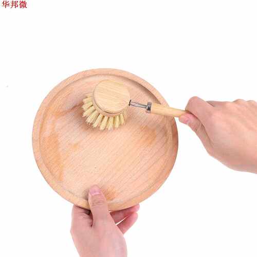 Longue poignée casserole Pot brosse plat bol lavage b - 图3