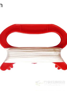 30/50/100m Polyester D Shape Kite Line String Winder Handle
