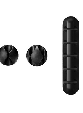 Cable Organizer Silicone USB Cable Winder Desktop Tidy Manag