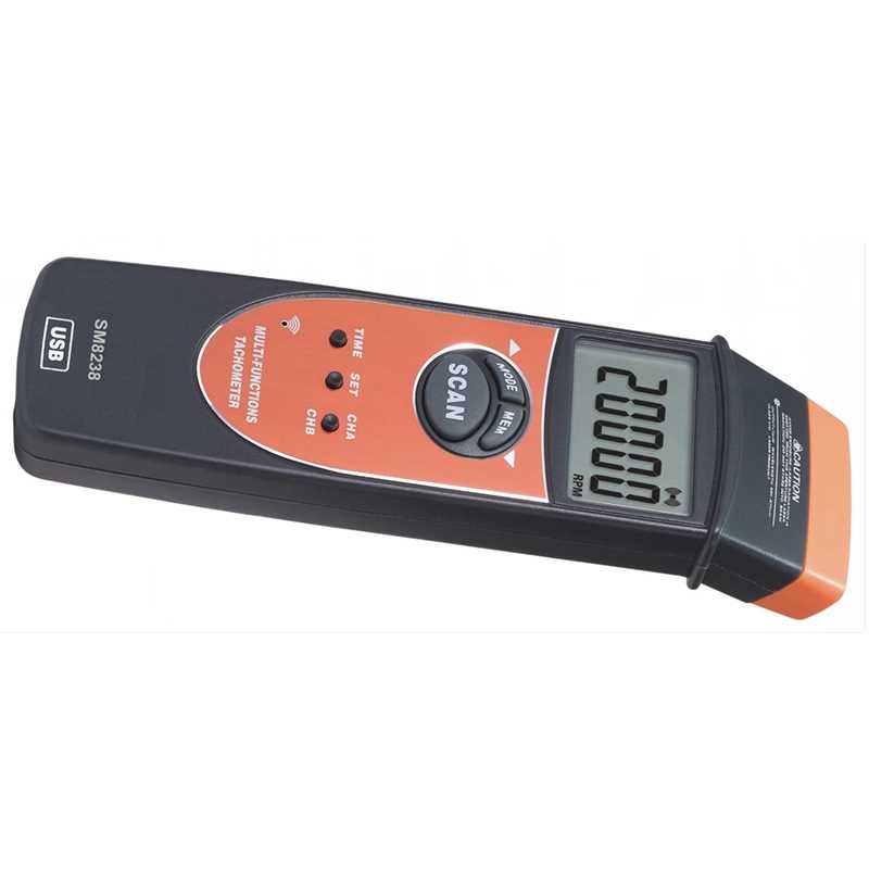 Multi-purpose Tachometer 2.5-99999RPM Handheld Digital LCD S-图1