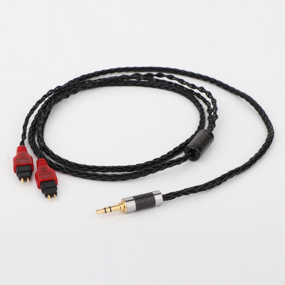 Preffair 8 Core Balanced Pure Silver Plated Earphone Cable F - 图2