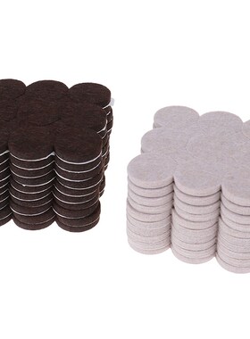 90pcs/10sheets Felt Chair Leg Pads Floor Protectors for Furn