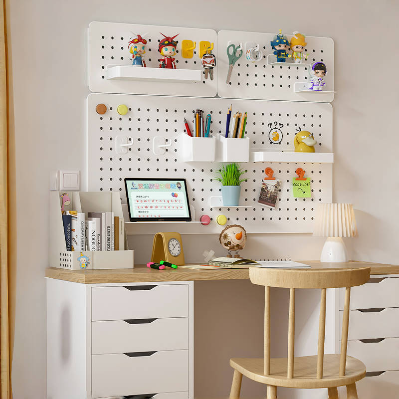 Perforated metal wall rack hook accessories free