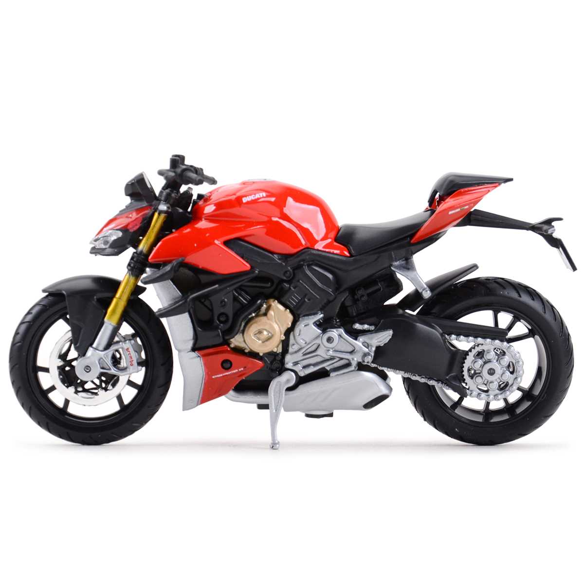 Maisto 1:18 Ducat Super Naked V4 S Static Die Cast Vehicles-图0