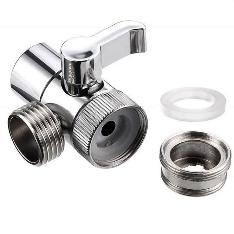 Kitchen Faucet Diverter Valve with shower head Faucet Adapte-图3