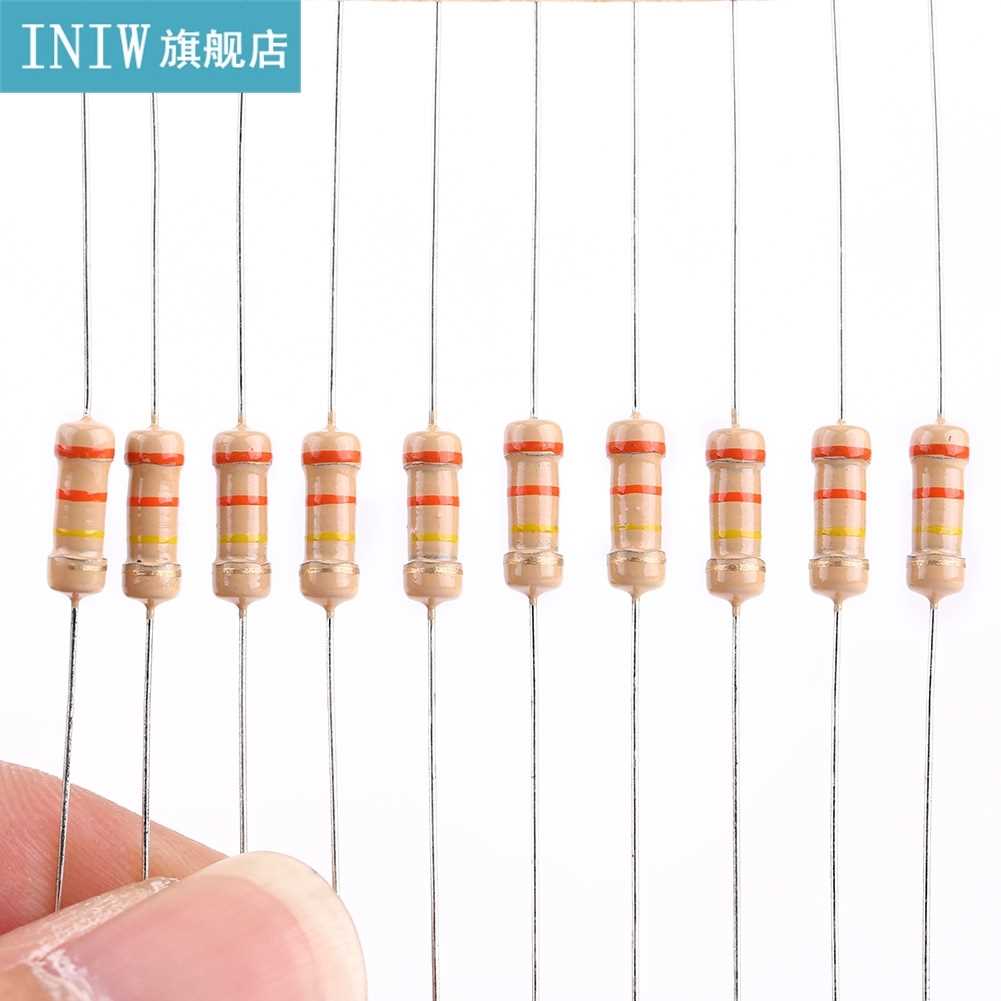 1000pcs 1/2W1-10M Ohm Carbon Film Resistors Assortment Elect-图3