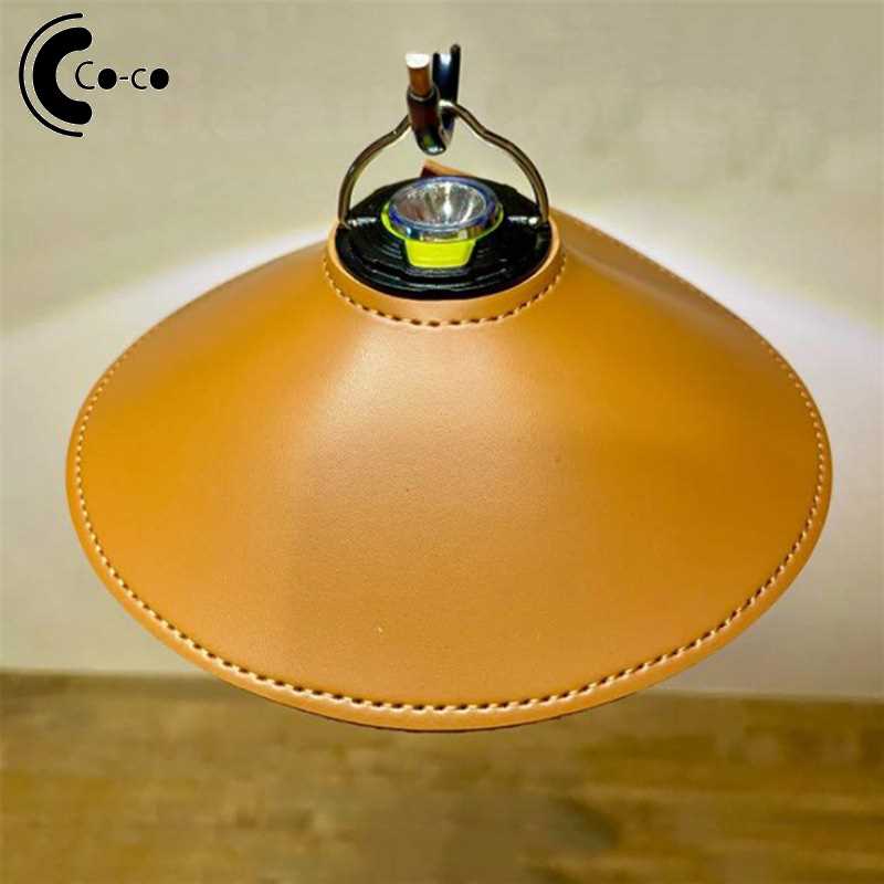 Leather Lampshade For Goal Zero Flashlight Camping Lamp Stan - 图2