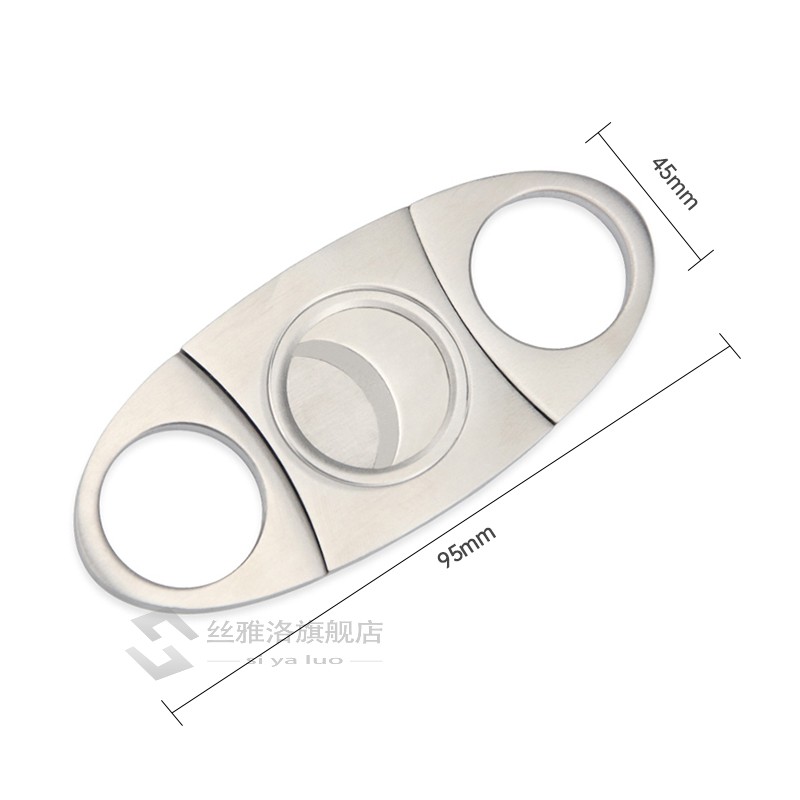 2020 New Lighter Accessories Cigar Cutter Stainless Steel Me - 图3