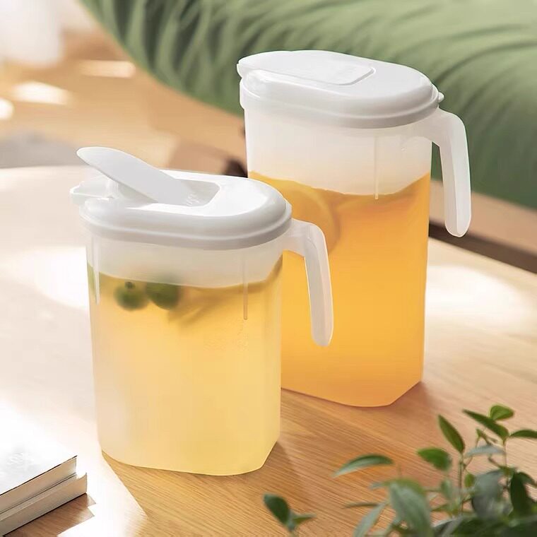 高硼硅冷水壶耐高温凉水壶塑料茶壶家用泡茶壶带过滤水壶冰茶壶