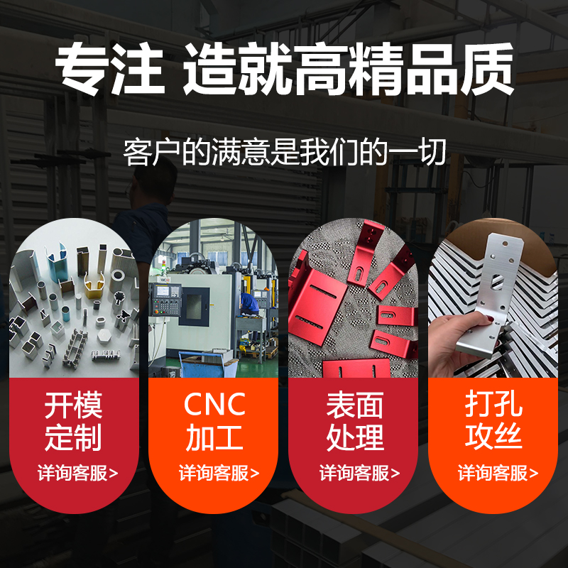 铝合金U型槽铝包边铝槽C型凹槽条U形槽钢轨道导轨固定卡槽铝型材 - 图1