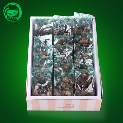 熊耳绿之源小香菇干货蘑菇冬菇食用菌菇山珍特产精品礼盒装新货 - 图1