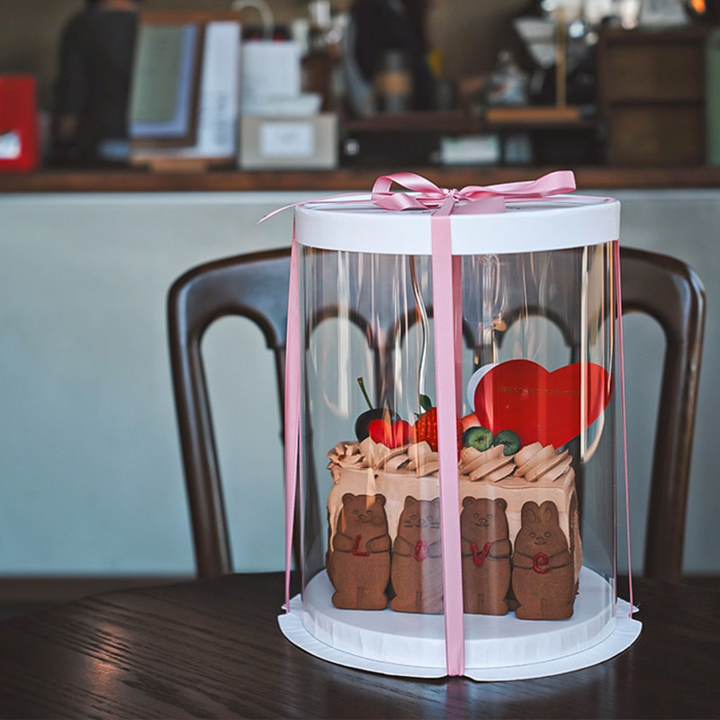 2.14情人节抱抱熊兔饼干蛋糕装饰爱心印花情侣表白水果甜品送女友,淘宝优惠券,粉丝福利购,淘宝优惠卷